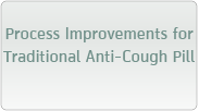 Process Improvements for Traditional Anti-Cough Pill